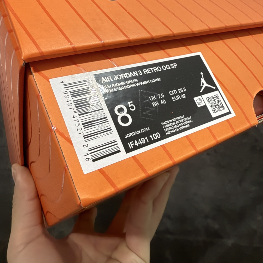 Solefly Air Jordan 3 Rare Air AJ3 中筒 舒适 防滑耐磨  复古篮球鞋 休闲鞋 篮球鞋 板鞋 女鞋 男鞋  波鞋 迈阿密 IF4491-100