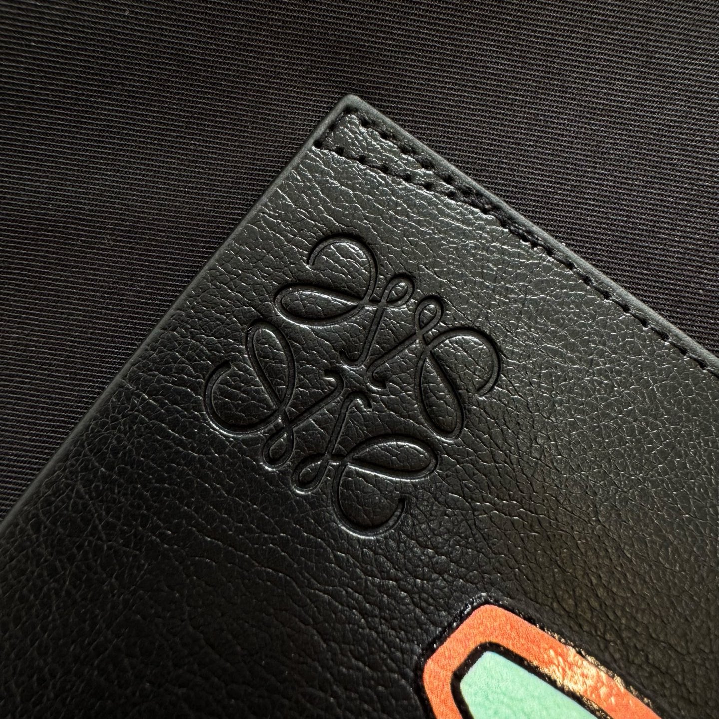 LOEWE Louis Wain 罗意威 怪趣小猫压印连帽卫衣 外套 长袖 黑色B5