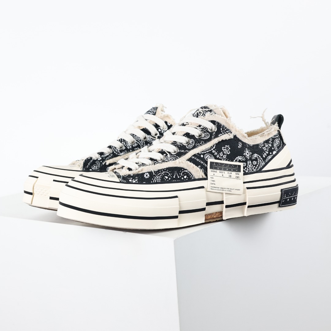 xVESSEL G.O.P. Lows White 吴建豪 腰果花 白色 低筒 板鞋 休闲鞋 男鞋 女鞋 