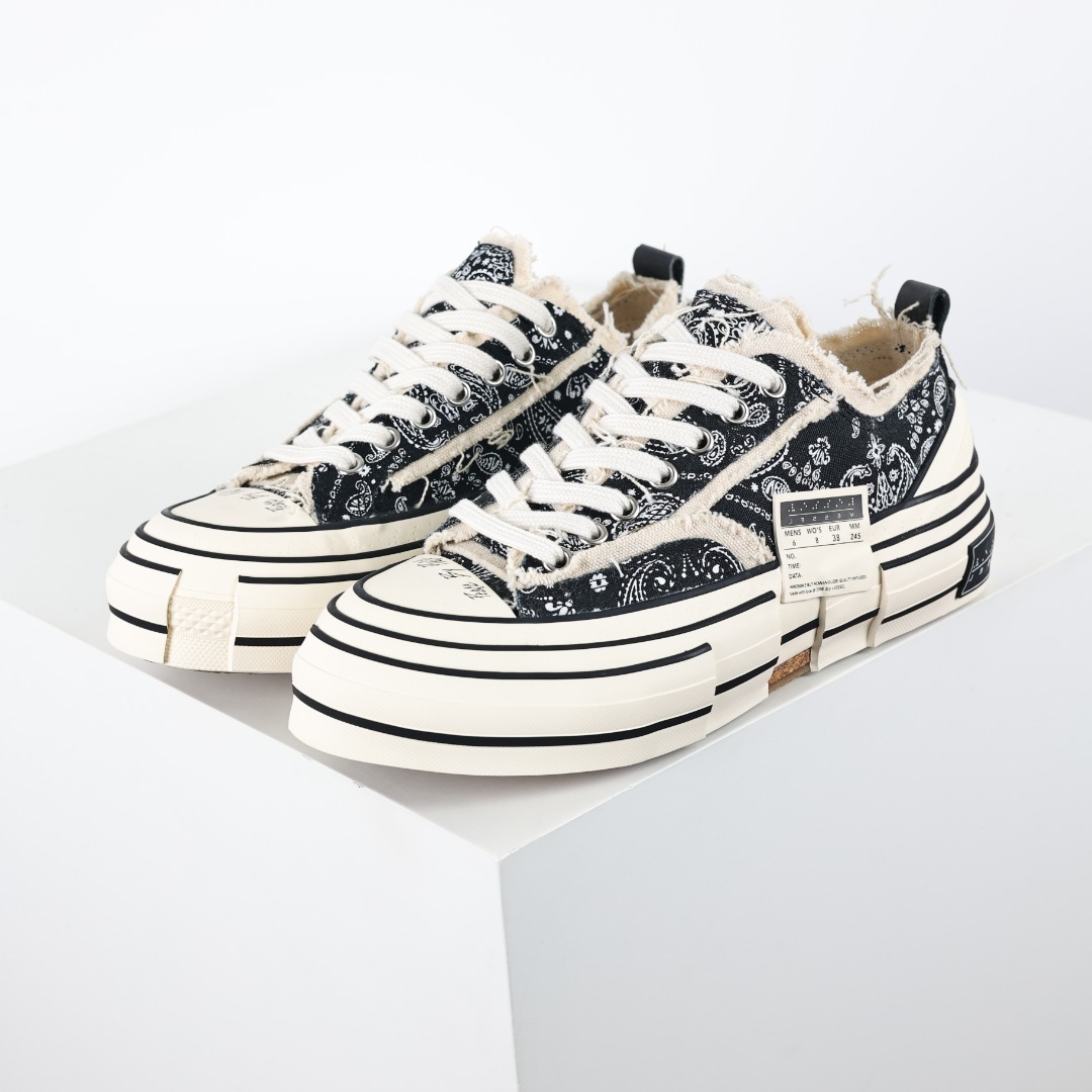 xVESSEL G.O.P. Lows White 吴建豪 腰果花 白色 低筒 板鞋 休闲鞋 男鞋 女鞋 