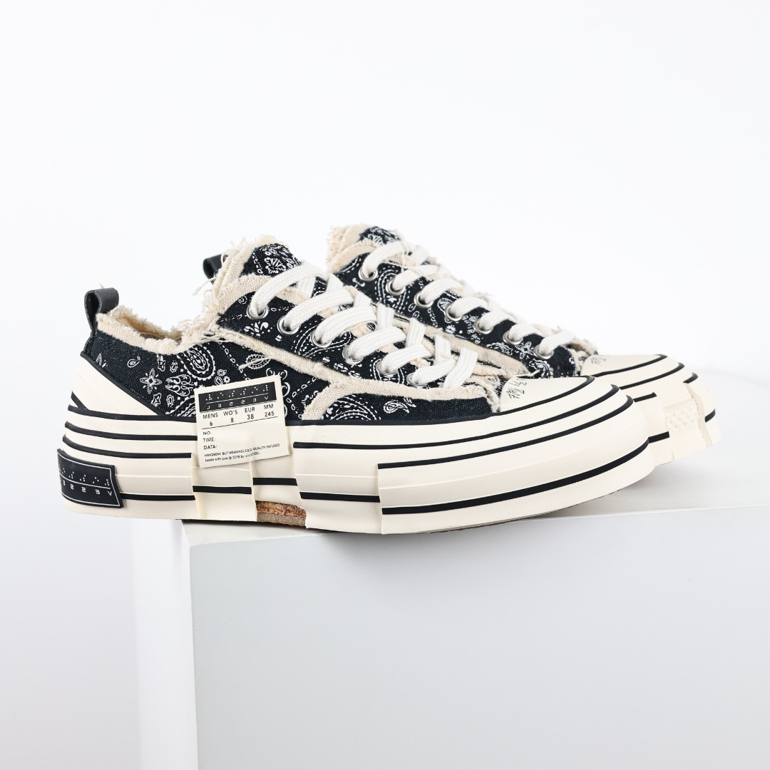 xVESSEL G.O.P. Lows White 吴建豪 腰果花 白色 低筒 板鞋 休闲鞋 男鞋 女鞋 