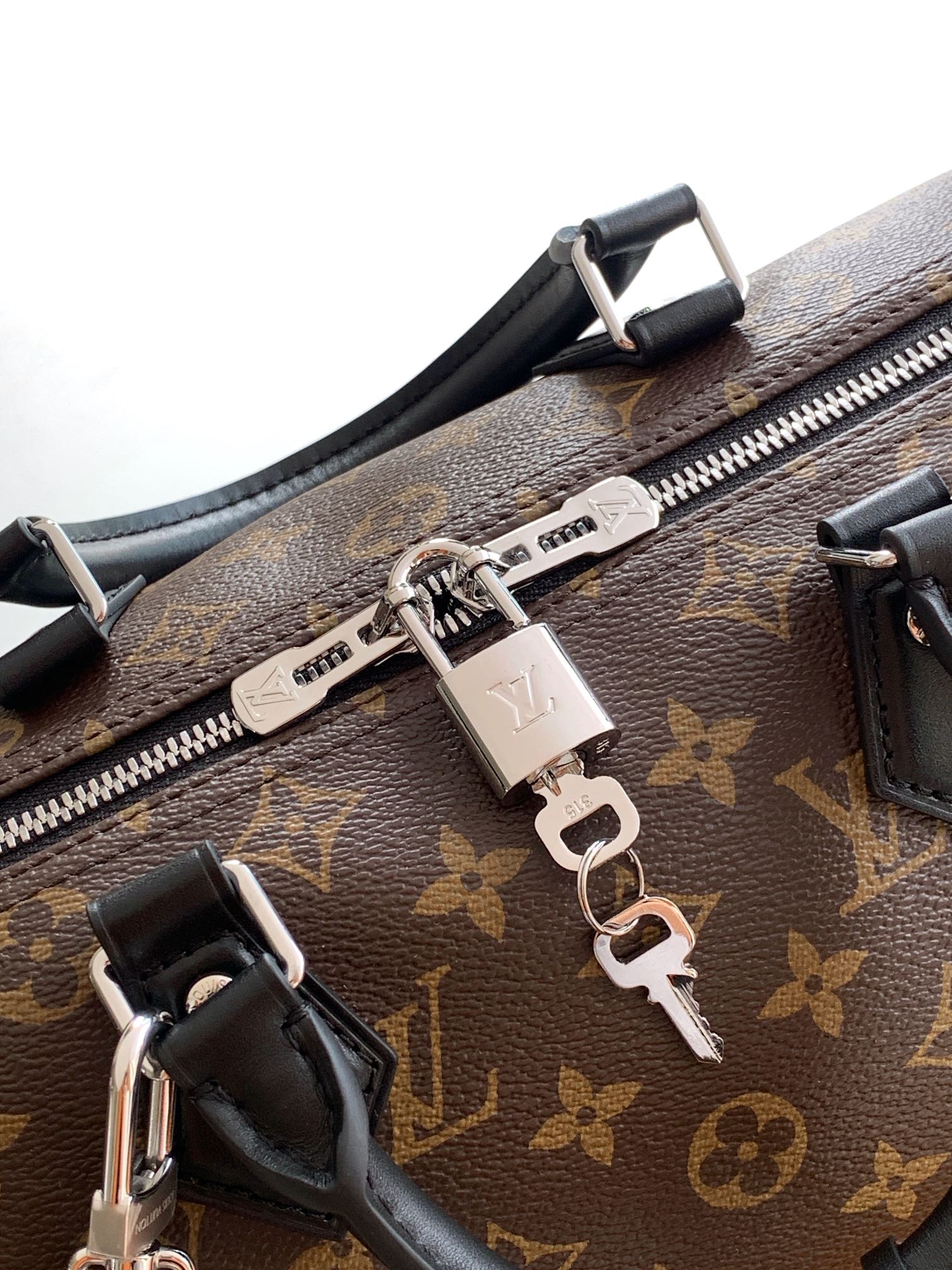 LOUIS VUITTON Speedy 30  全钢五金 经典老花 印花 拉链 涂层帆布 手提 斜挎单肩包 棕色A0 M12243