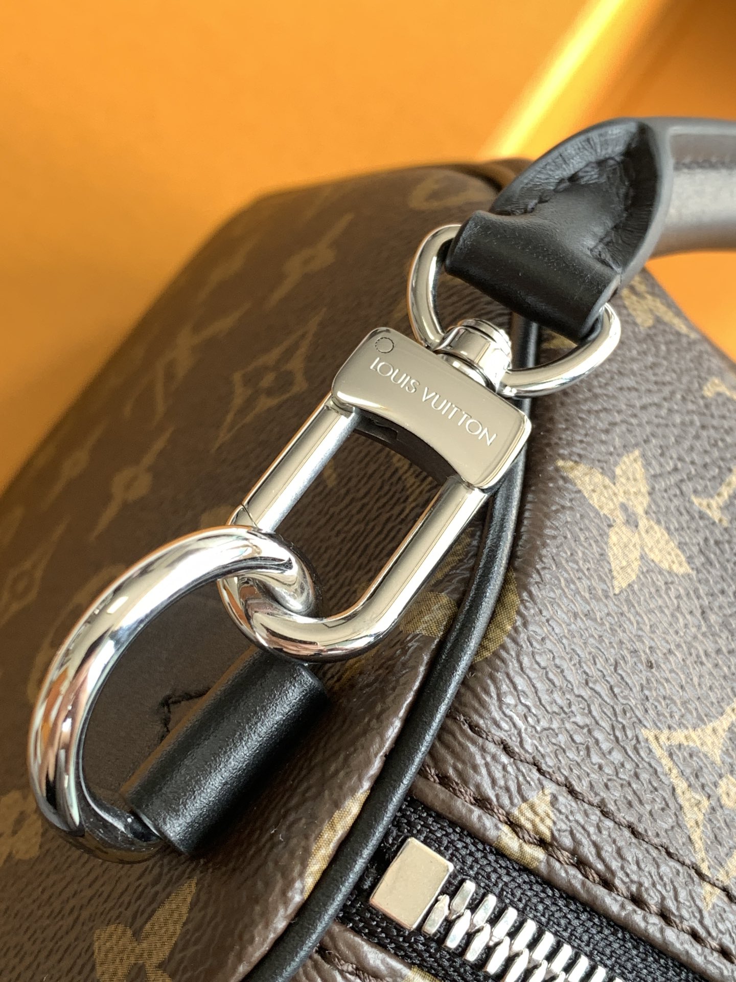 LOUIS VUITTON Speedy 30  全钢五金 经典老花 印花 拉链 涂层帆布 手提 斜挎单肩包 棕色A0 M12243