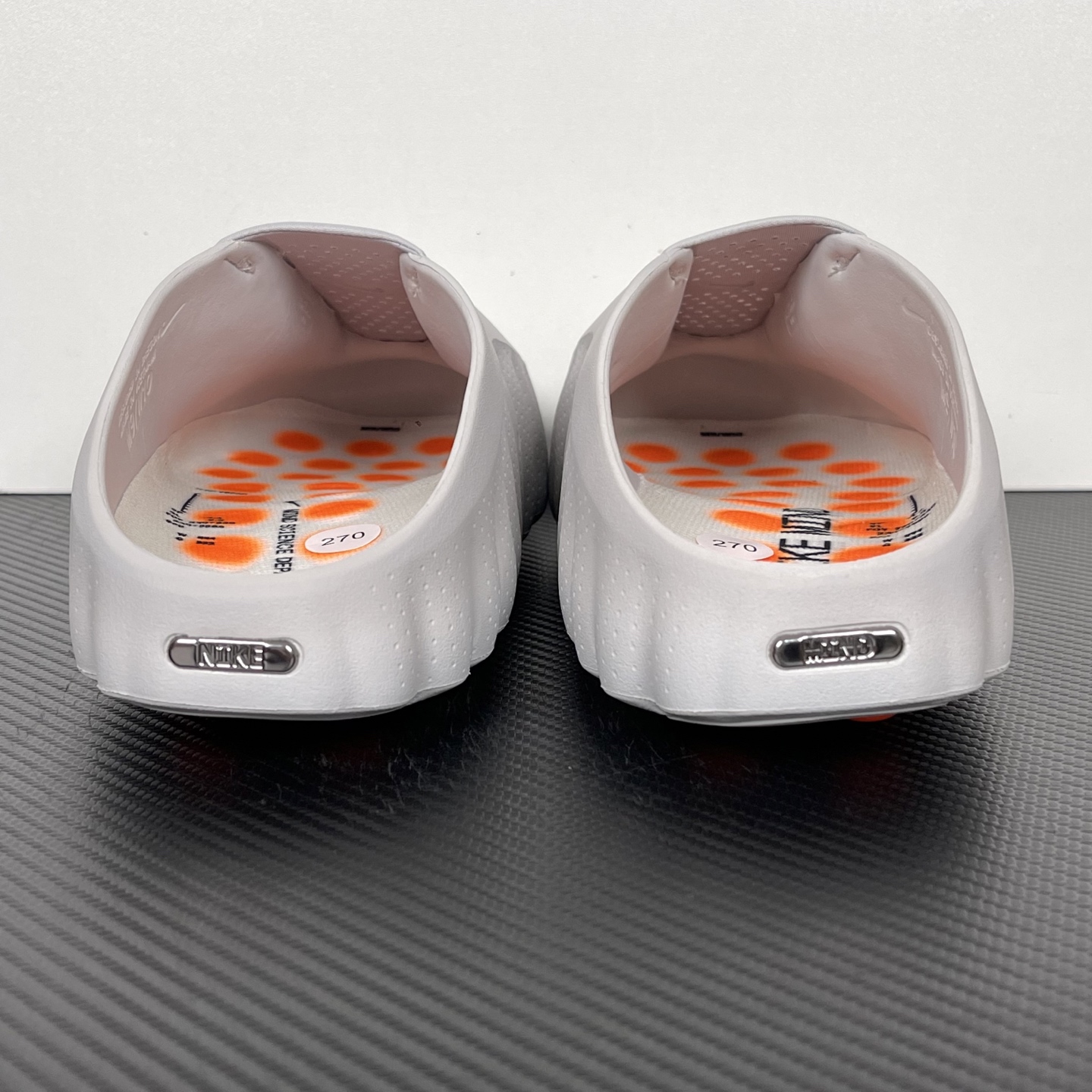 Nike Mind 001 舒适柔软 包头 拖鞋男女同款 浅烟灰色 HQ4307-003 HQ4309-003