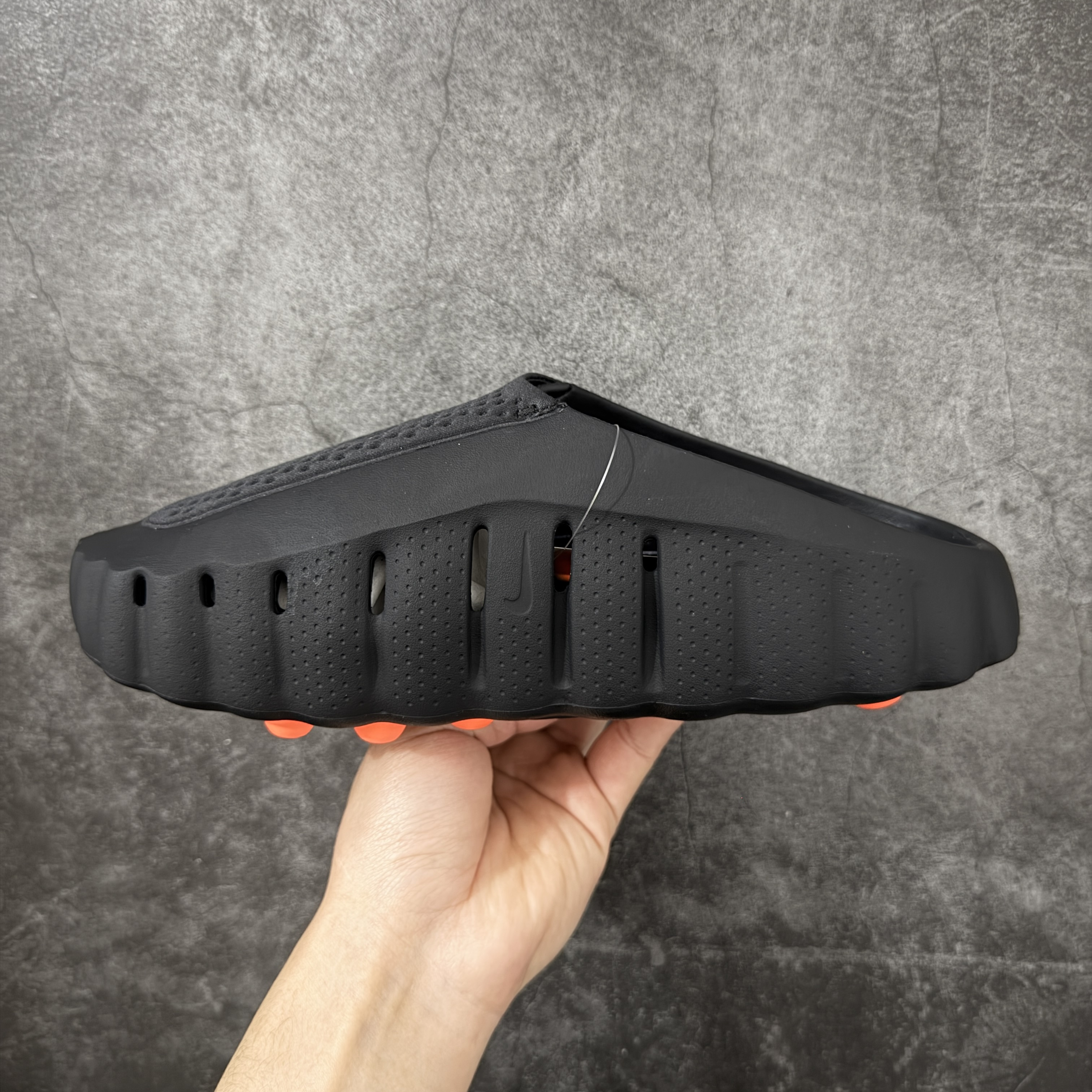 Nike Mind 001 按摩鞋 舒适柔软 包头 拖鞋男女同款 黑色 HQ4307-001