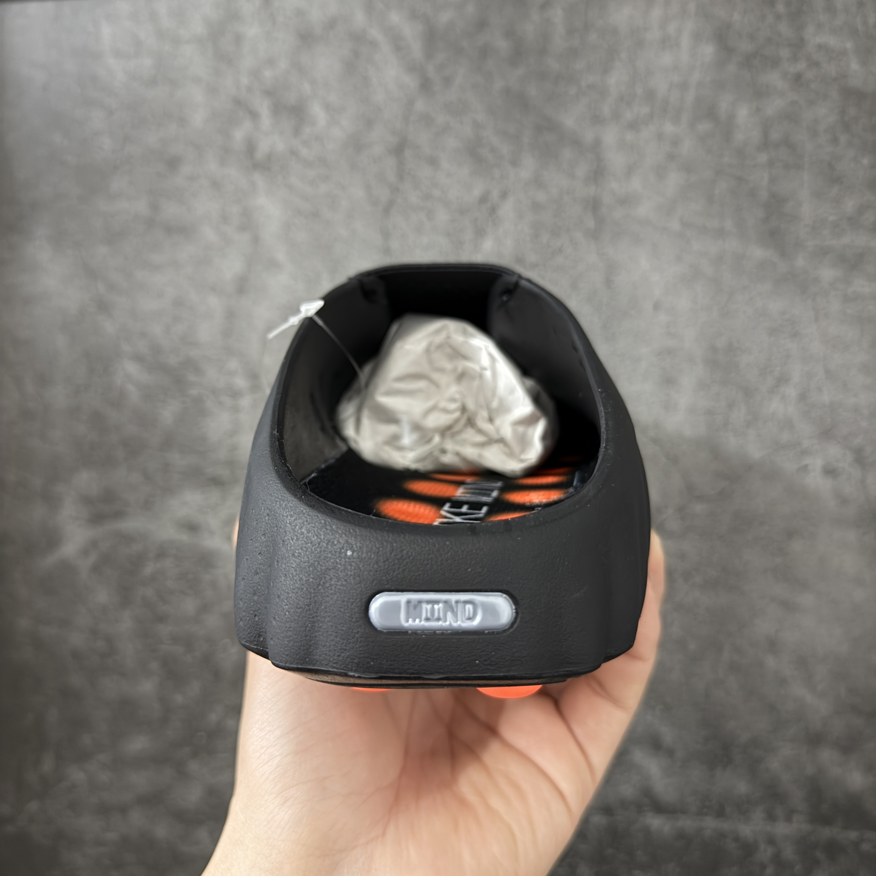 Nike Mind 001 按摩鞋 舒适柔软 包头 拖鞋男女同款 黑色 HQ4307-001