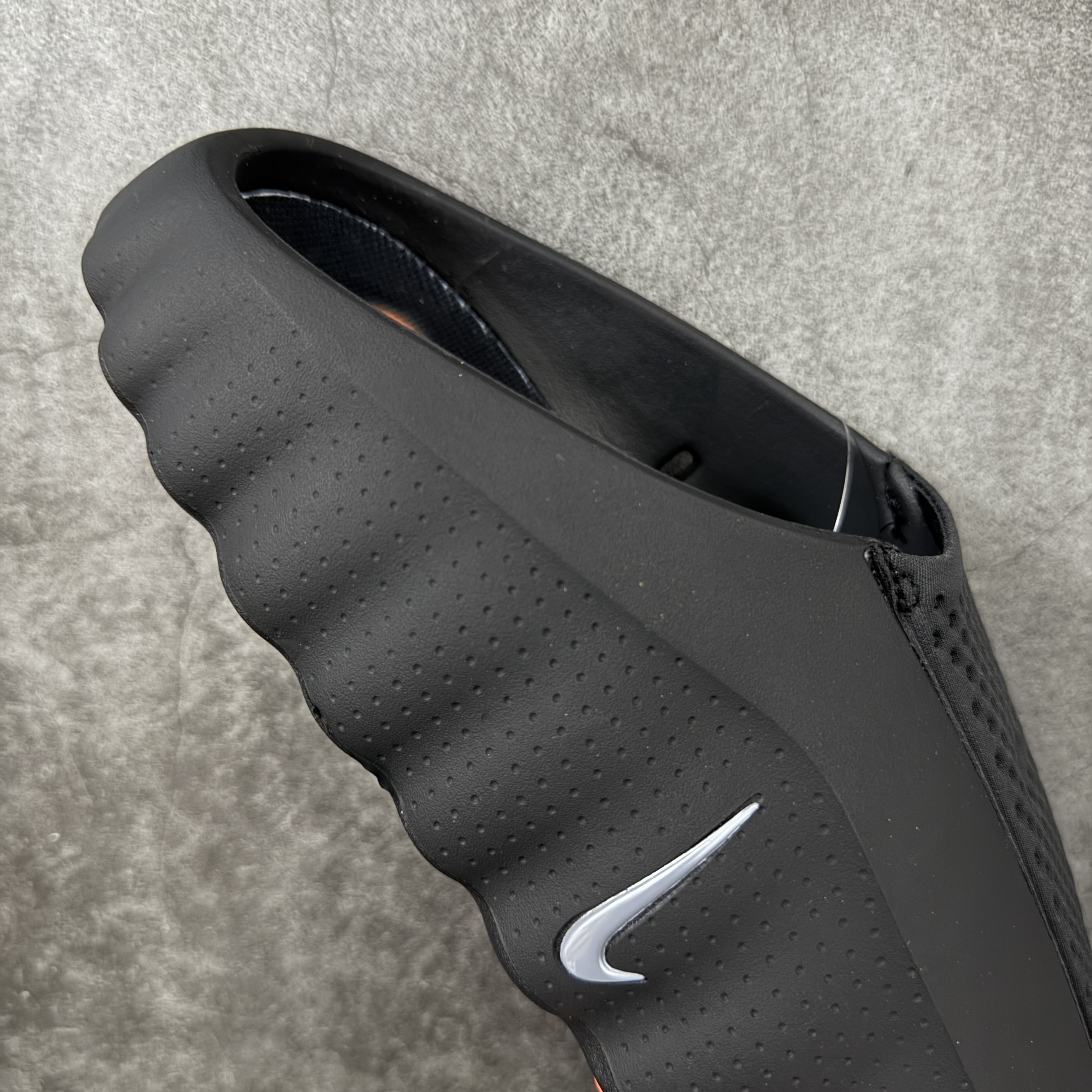 Nike Mind 001 按摩鞋 舒适柔软 包头 拖鞋男女同款 黑色 HQ4307-001