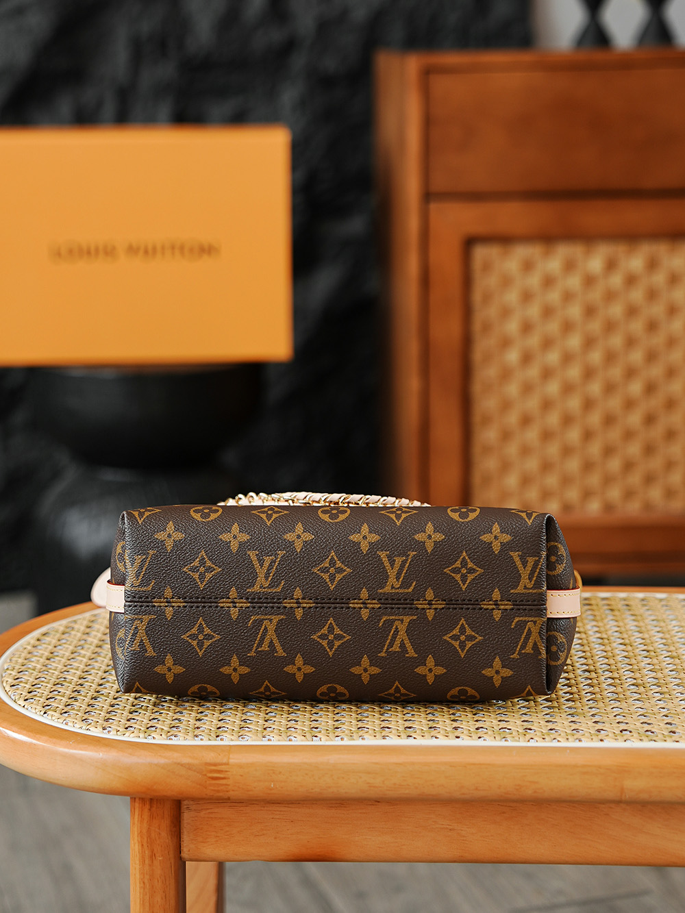AS LOUIS VUITTON MULTIPASS 全钢五金 经典老花 印花 拉链 涂层帆布 手提 斜跨包 棕色 A0 M27825
