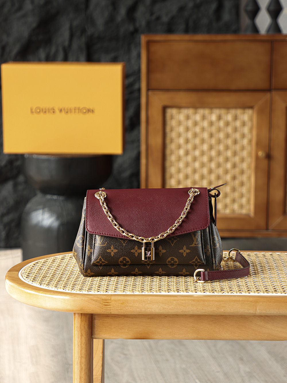 AS LOUIS VUITTON MULTIPASS 全钢五金 经典老花 印花 拉链 涂层帆布 手提 斜跨包 浅棕色 A0 M28029