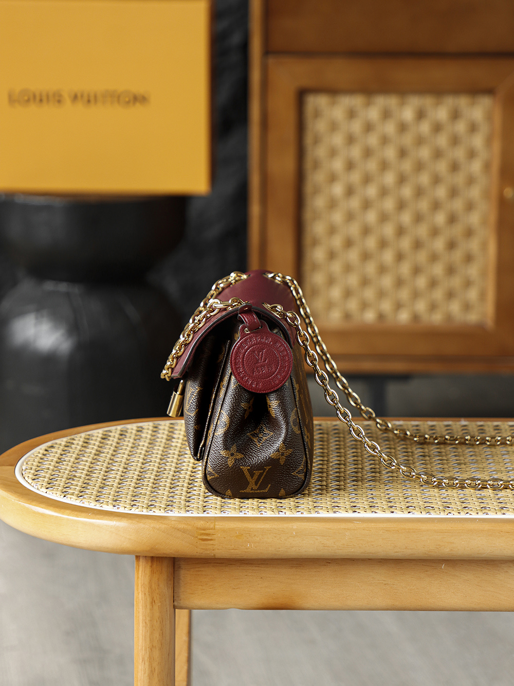 AS LOUIS VUITTON MULTIPASS 全钢五金 经典老花 印花 拉链 涂层帆布 手提 斜跨包 浅棕色 A0 M28029