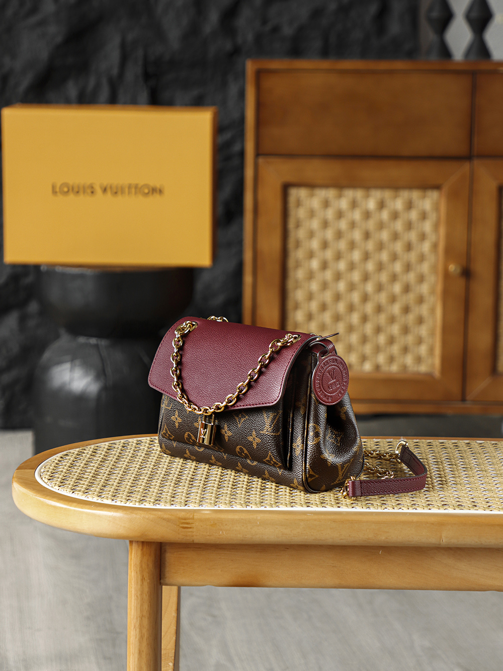 AS LOUIS VUITTON MULTIPASS 全钢五金 经典老花 印花 拉链 涂层帆布 手提 斜跨包 浅棕色 A0 M28029