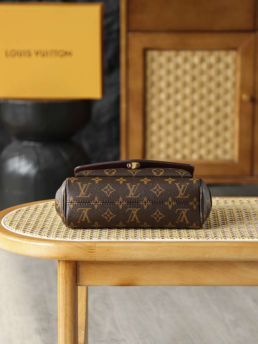 AS LOUIS VUITTON MULTIPASS 全钢五金 经典老花 印花 拉链 涂层帆布 手提 斜跨包 浅棕色 A0 M28029