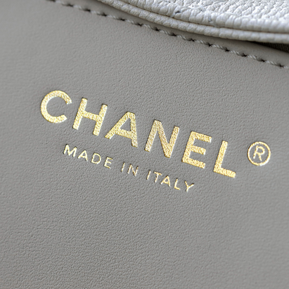 顶规 Chanel 香奈儿 25bag mini  26 金标双C  头层皮 手提袋 斜挎包 包包  白色 AS5631-B20304-U6544