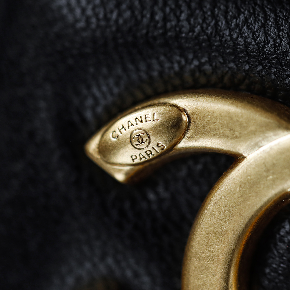 大号.顶规 Chanel 香奈儿 25C 嬉皮 头层皮 手提袋 斜挎包 包包  黑色  AS5339-B18791-94305