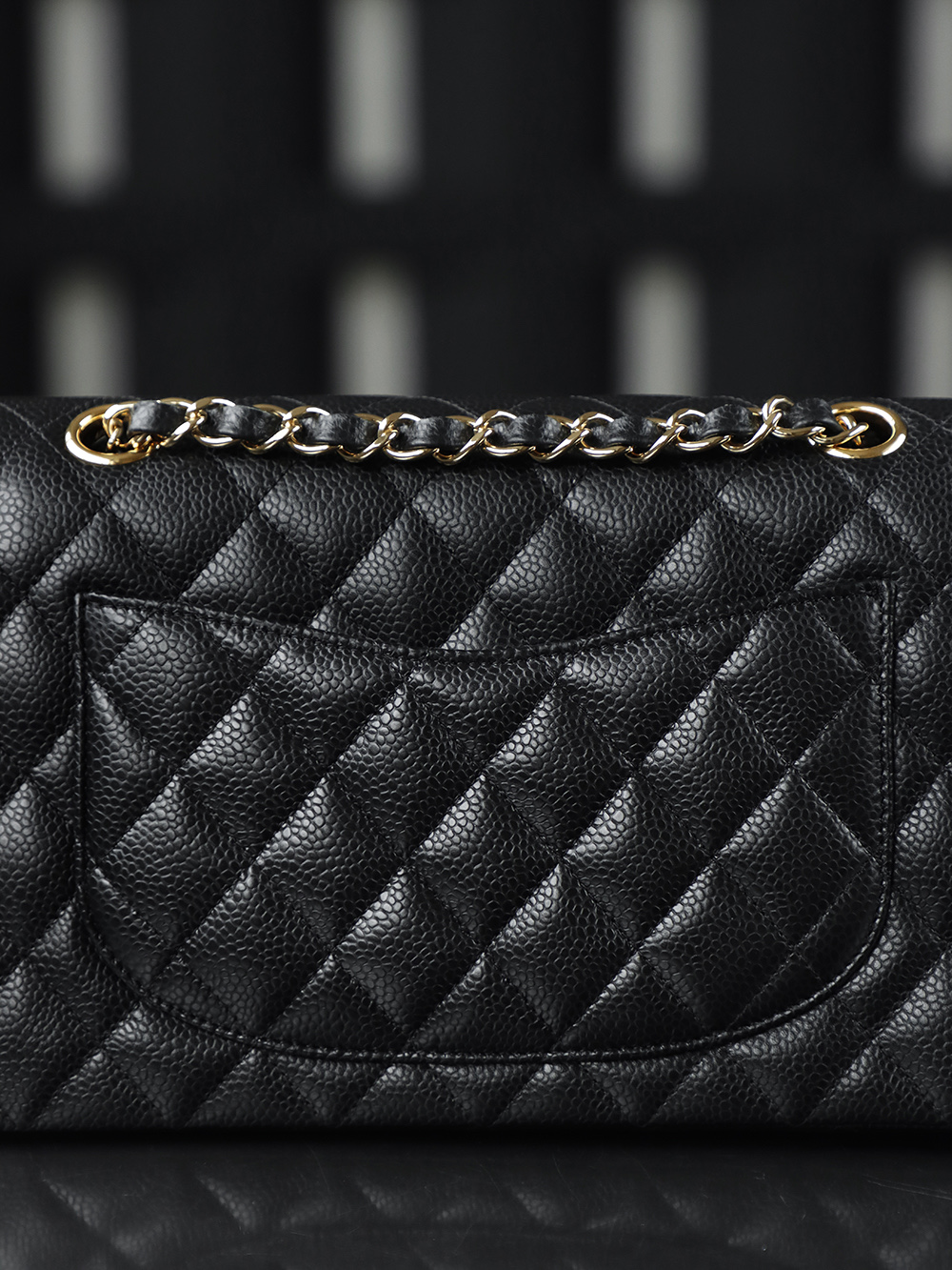 超大号.顶规 Chanel 香奈儿 Classic Flap CF 头层皮 手提袋 斜挎包 包包  黑色  A01112-Y01864-C3906