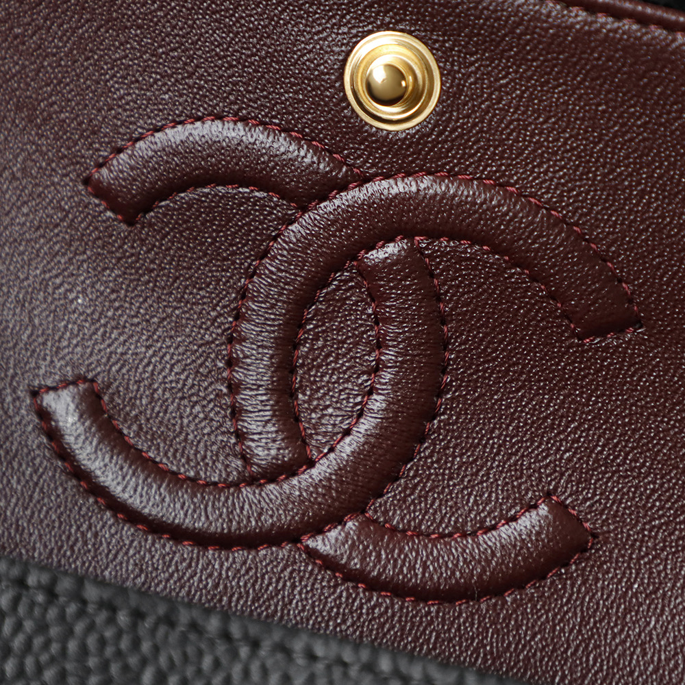 超大号.顶规 Chanel 香奈儿 Classic Flap CF 头层皮 手提袋 斜挎包 包包  黑色  A01112-Y01864-C3906
