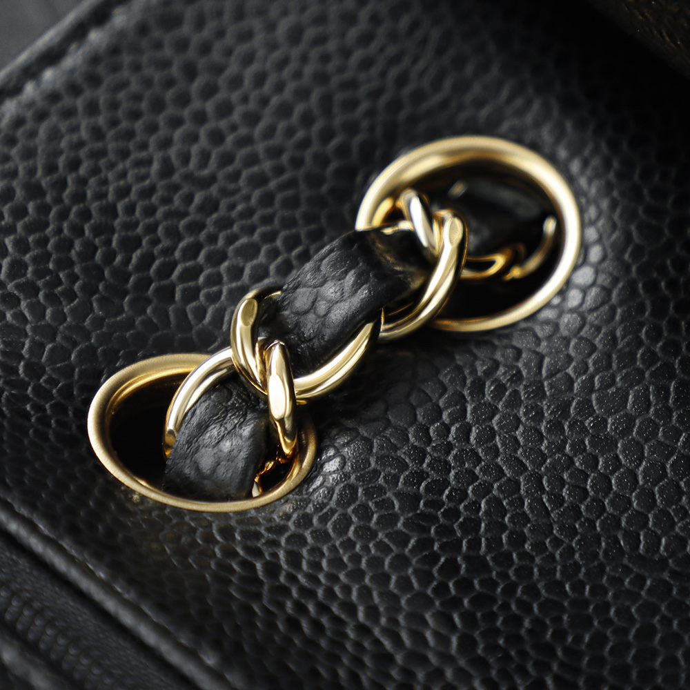 超大号.顶规 Chanel 香奈儿 Classic Flap CF 头层皮 手提袋 斜挎包 包包  黑色  A01112-Y01864-C3906