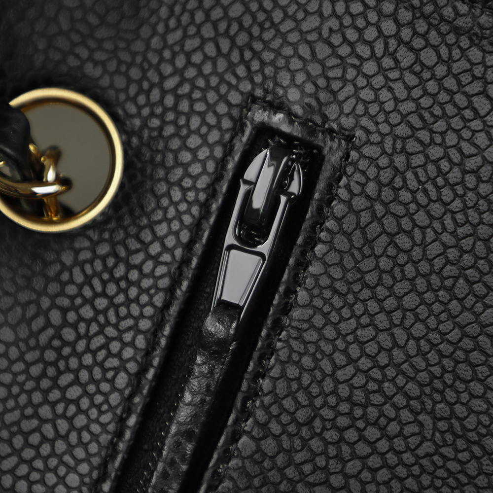 超大号.顶规 Chanel 香奈儿 Classic Flap CF 头层皮 手提袋 斜挎包 包包  黑色  A01112-Y01864-C3906