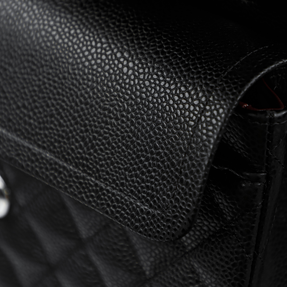 顶规 Chanel 香奈儿 Classic Flap CF 头层皮 手提袋 斜挎包 包包  小号 黑金 A01113-Y01588-C3906