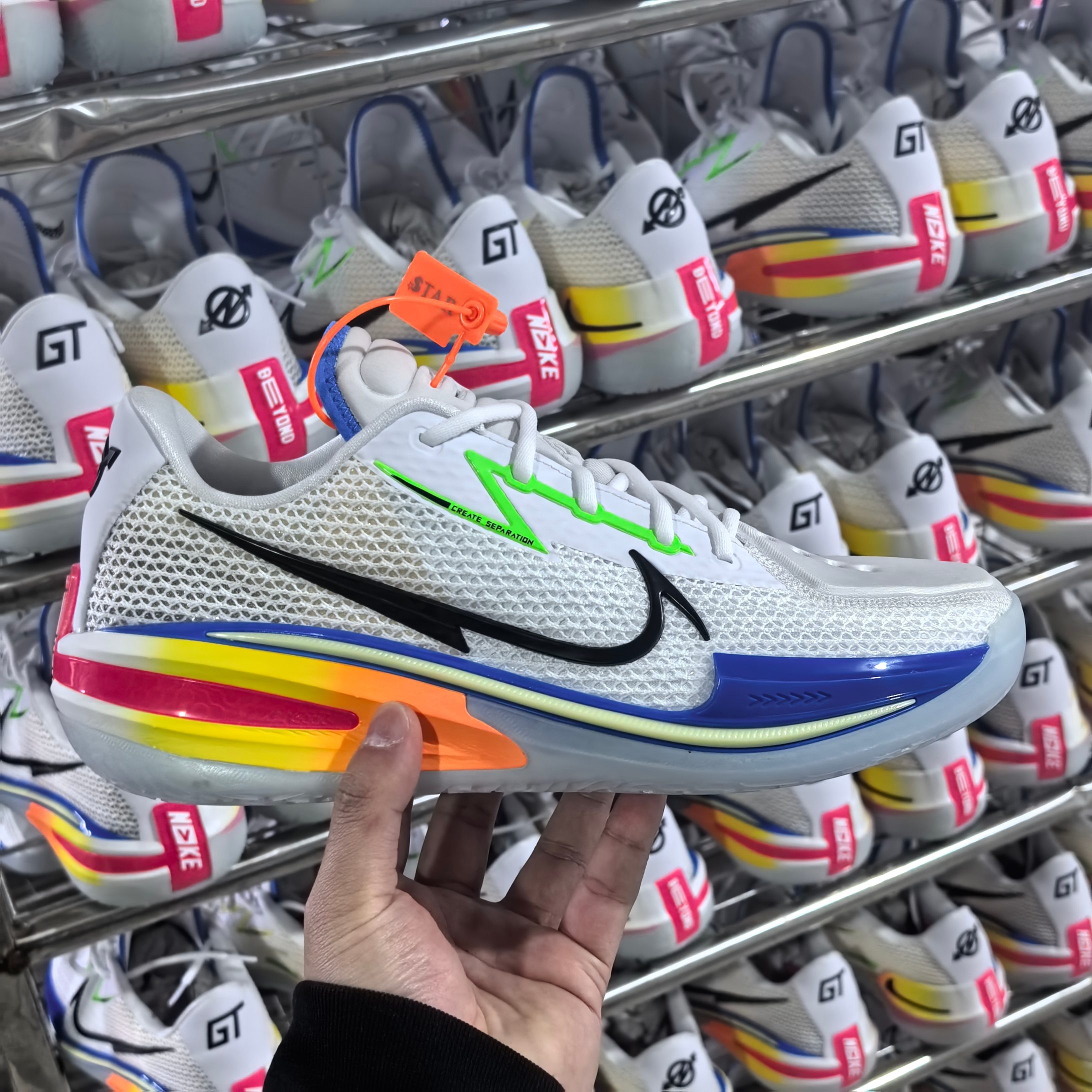 STAR-S级 GT Cut 1.0 1代  低筒  篮球鞋 球鞋 实战鞋 全掌气垫 TPU抗扭 男鞋  五彩DX4112-114