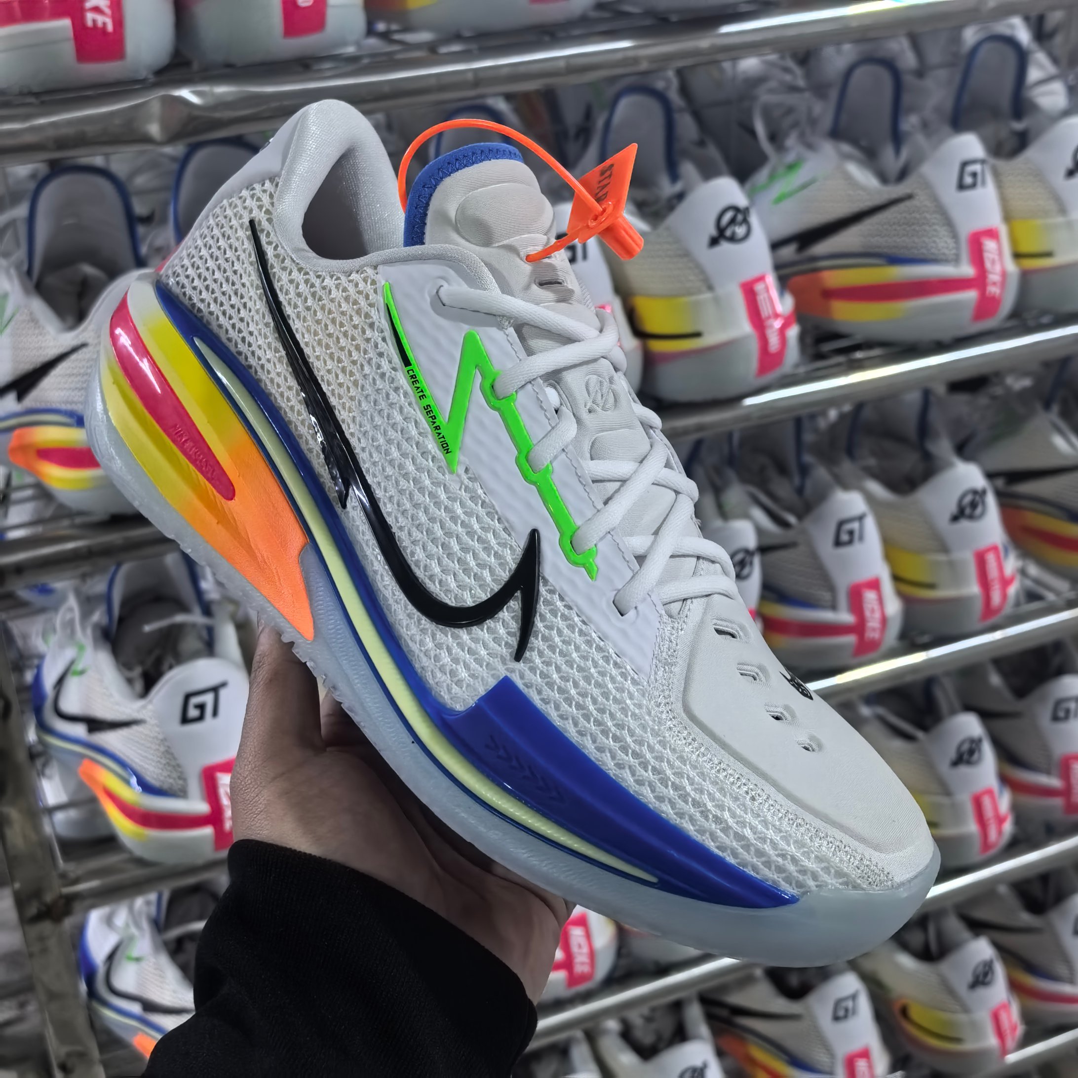 STAR-S级 GT Cut 1.0 1代  低筒  篮球鞋 球鞋 实战鞋 全掌气垫 TPU抗扭 男鞋  五彩DX4112-114