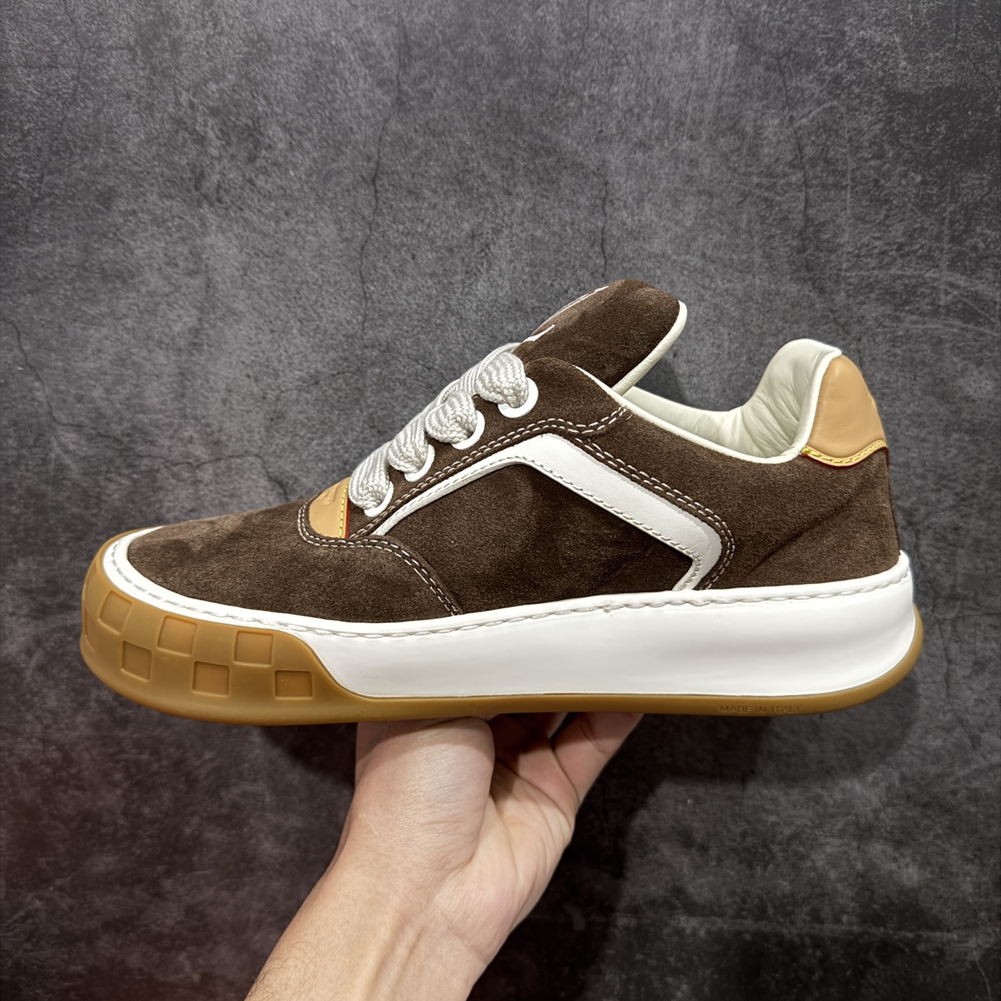 L-V Vuiton Tilted Sk8 Sneaker - High-Tier "Batch" - Premium Calfskin Edition  饼干鞋  棕色C0 1AJ766