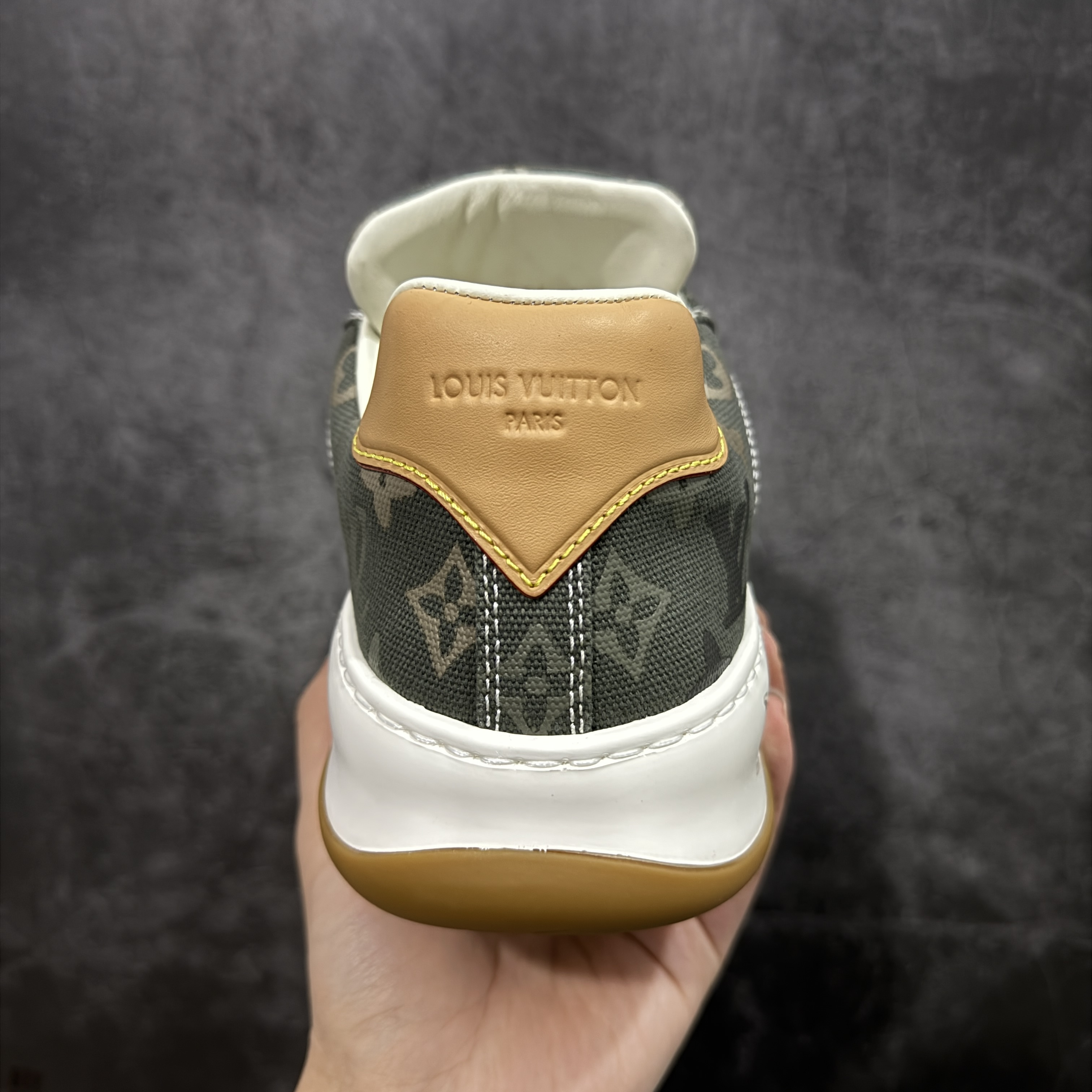 L-V Vuiton Tilted Sk8 Sneaker - High-Tier "Batch" - Premium Calfskin Edition  饼干鞋 