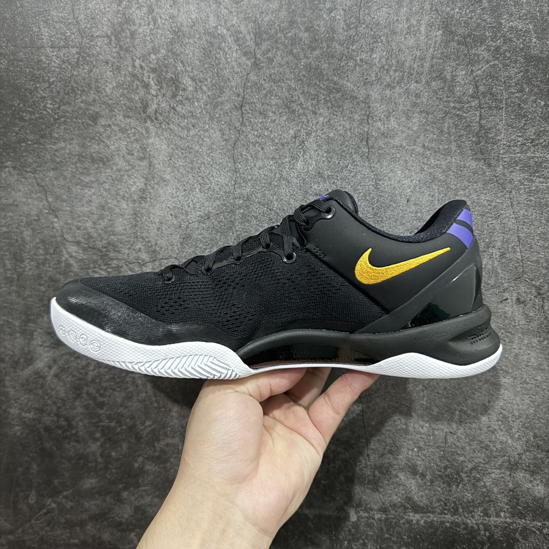 GX  Kobe8 Protro Hollywood Nights 科比8 低筒  全掌LUNARLON 鞋墊 籃球鞋 實戰鞋 球鞋 男鞋 波鞋 黑黄 HF9550-001