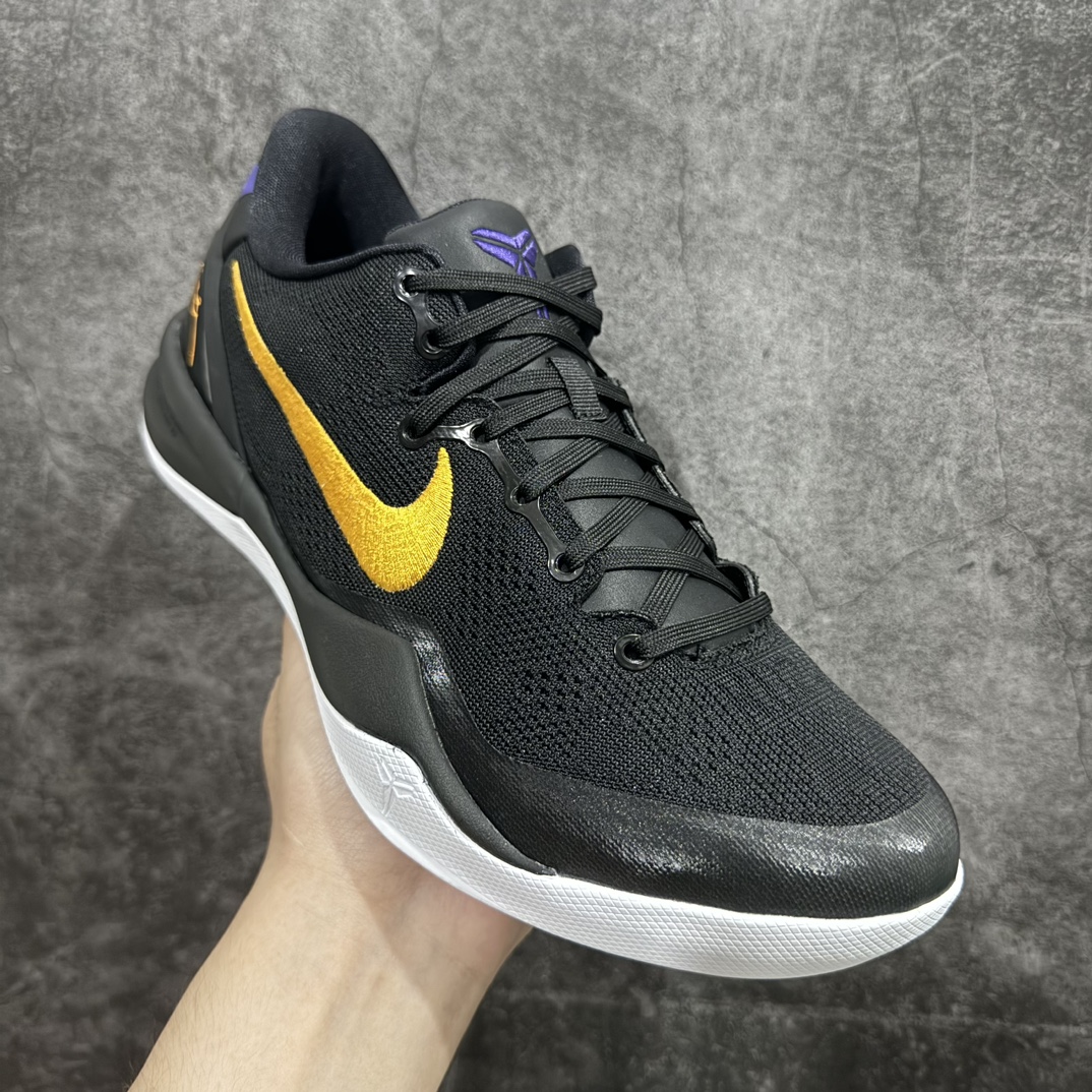 GX  Kobe8 Protro Hollywood Nights 科比8 低筒  全掌LUNARLON 鞋墊 籃球鞋 實戰鞋 球鞋 男鞋 波鞋 黑黄 HF9550-001