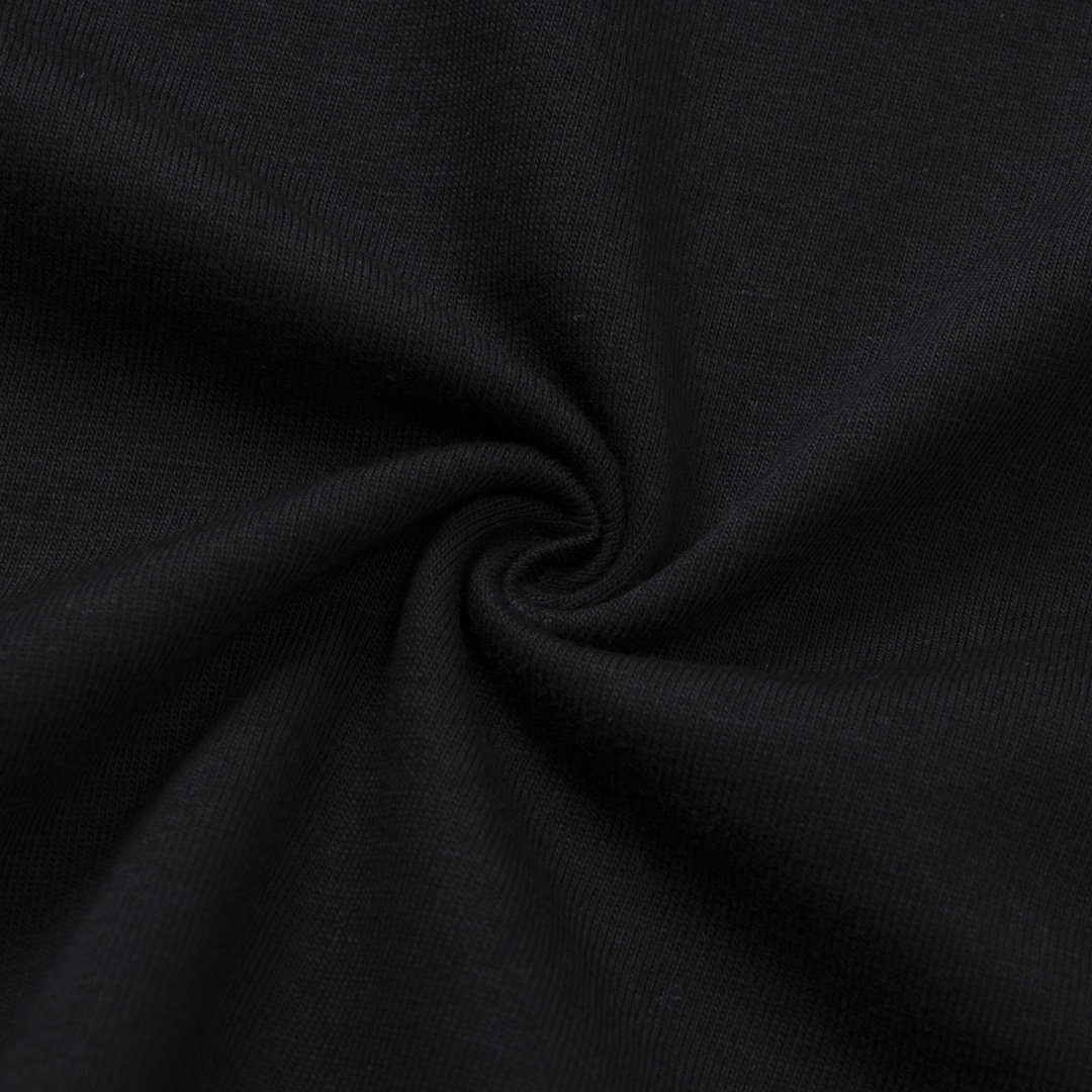 Balenciaga 巴黎世家 胶带可乐刺绣 短袖 T恤 圆领 夏季 黑色 A0 