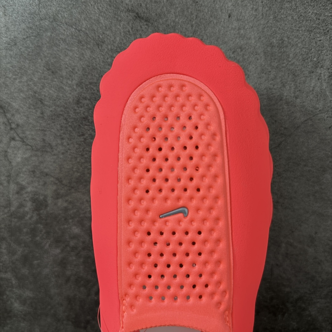 Nike Mind 001 按摩鞋 舒适柔软 包头 拖鞋男女同款  红色HQ4307-600