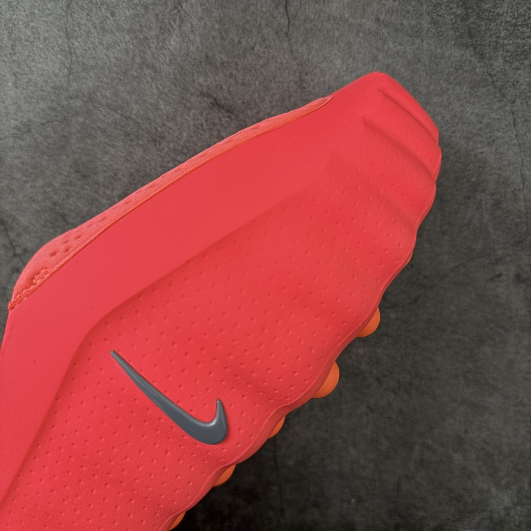 Nike Mind 001 按摩鞋 舒适柔软 包头 拖鞋男女同款  红色HQ4307-600