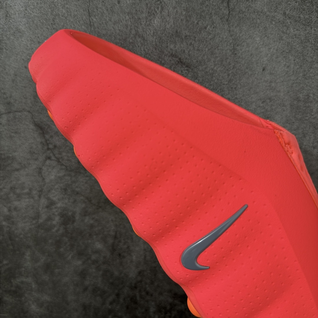 Nike Mind 001 按摩鞋 舒适柔软 包头 拖鞋男女同款  红色HQ4307-600