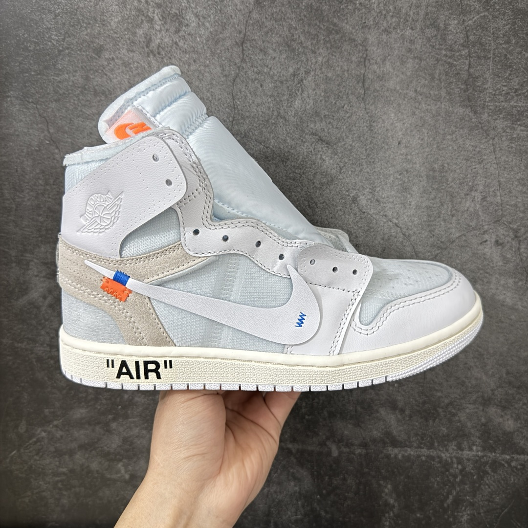 Jordan  × Virgil Abloh Archive Alaska Air Jordan 1 High OG AJ1 高筒 球鞋 休閒鞋 板鞋 波鞋 潮鞋 男鞋女鞋 白色  AA3834-100