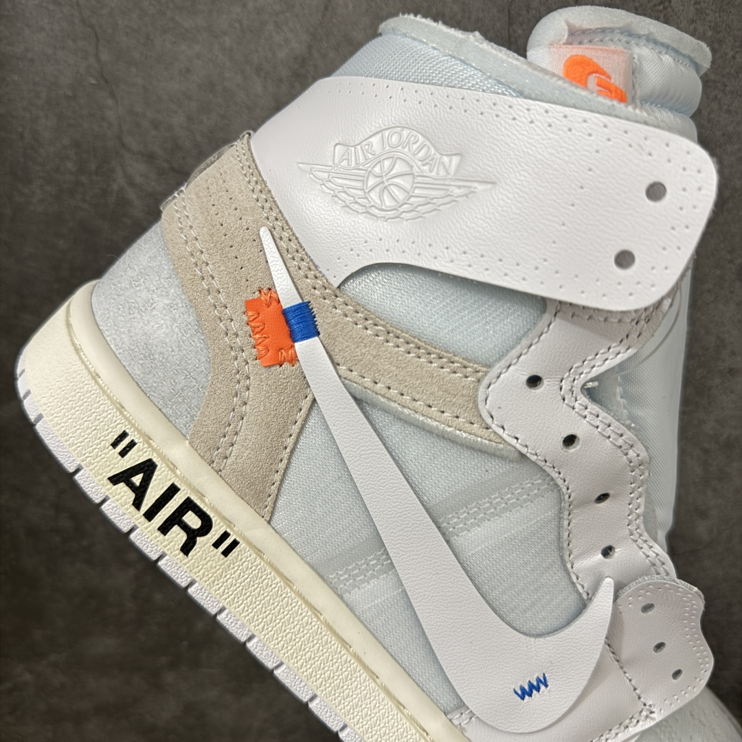 Jordan  × Virgil Abloh Archive Alaska Air Jordan 1 High OG AJ1 高筒 球鞋 休閒鞋 板鞋 波鞋 潮鞋 男鞋女鞋 白色  AA3834-100