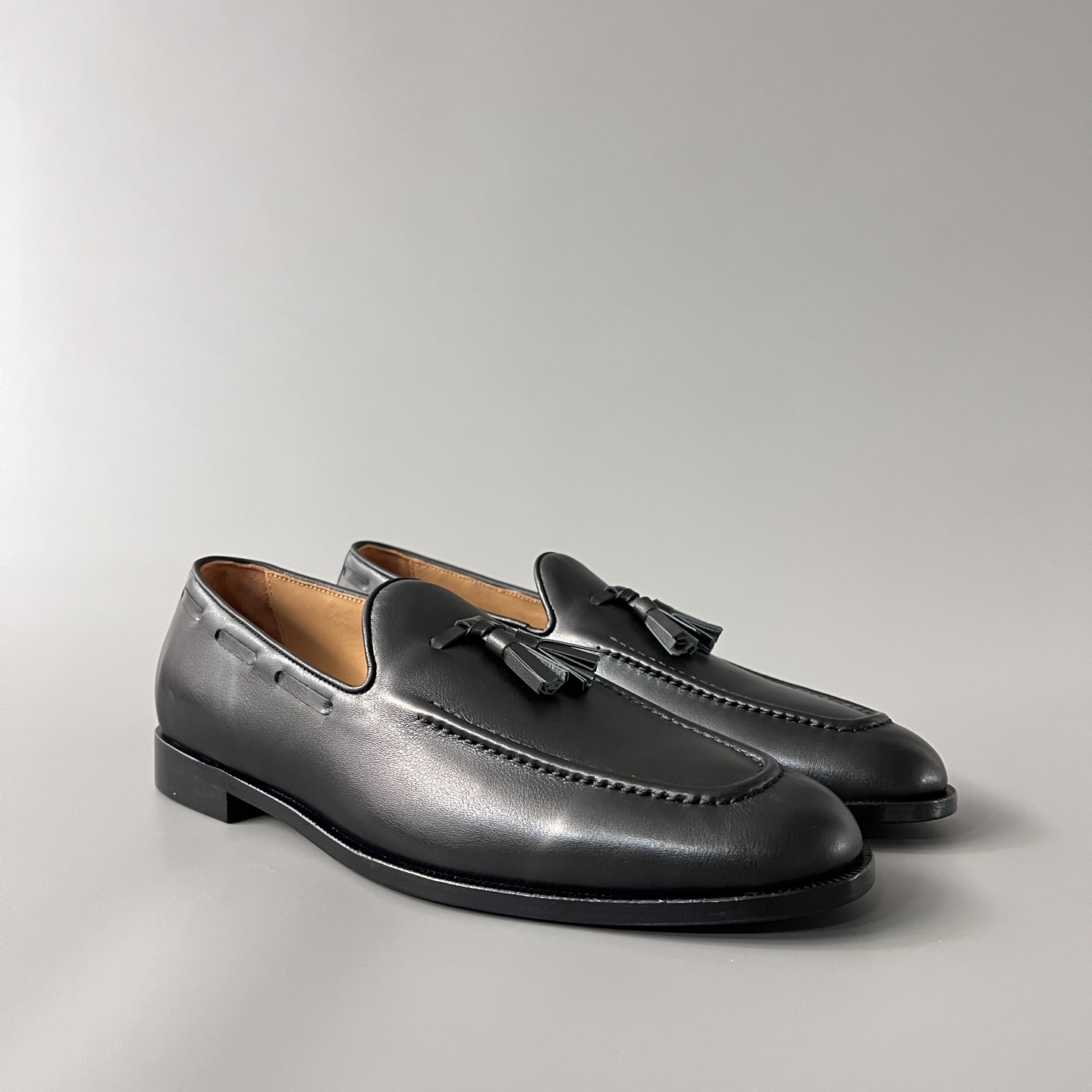 Loro Piana LP  Style Serge Walk Shoes | Italian Inspired Suede Loafers for Tassel Dress Shoe Men  