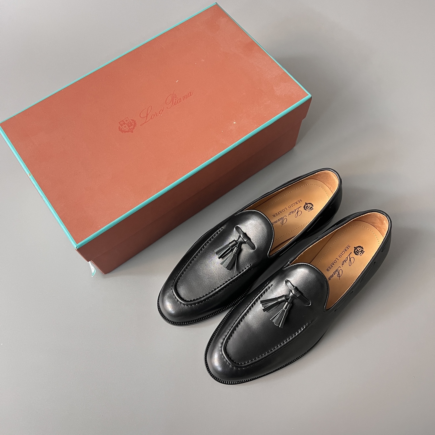 Loro Piana LP  Style Serge Walk Shoes | Italian Inspired Suede Loafers for Tassel Dress Shoe Men  