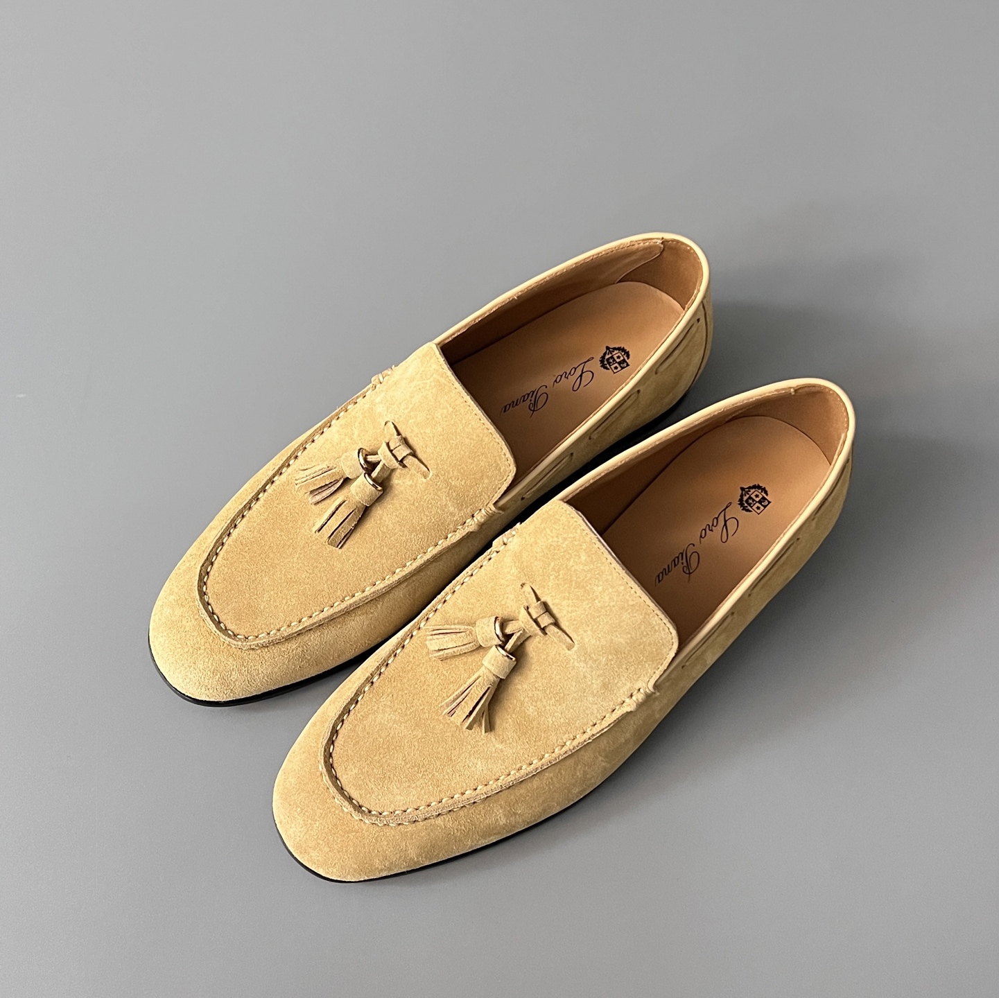 Loro Piana LP  Style Serge Walk Shoes | Italian Inspired Suede Loafers for Men  