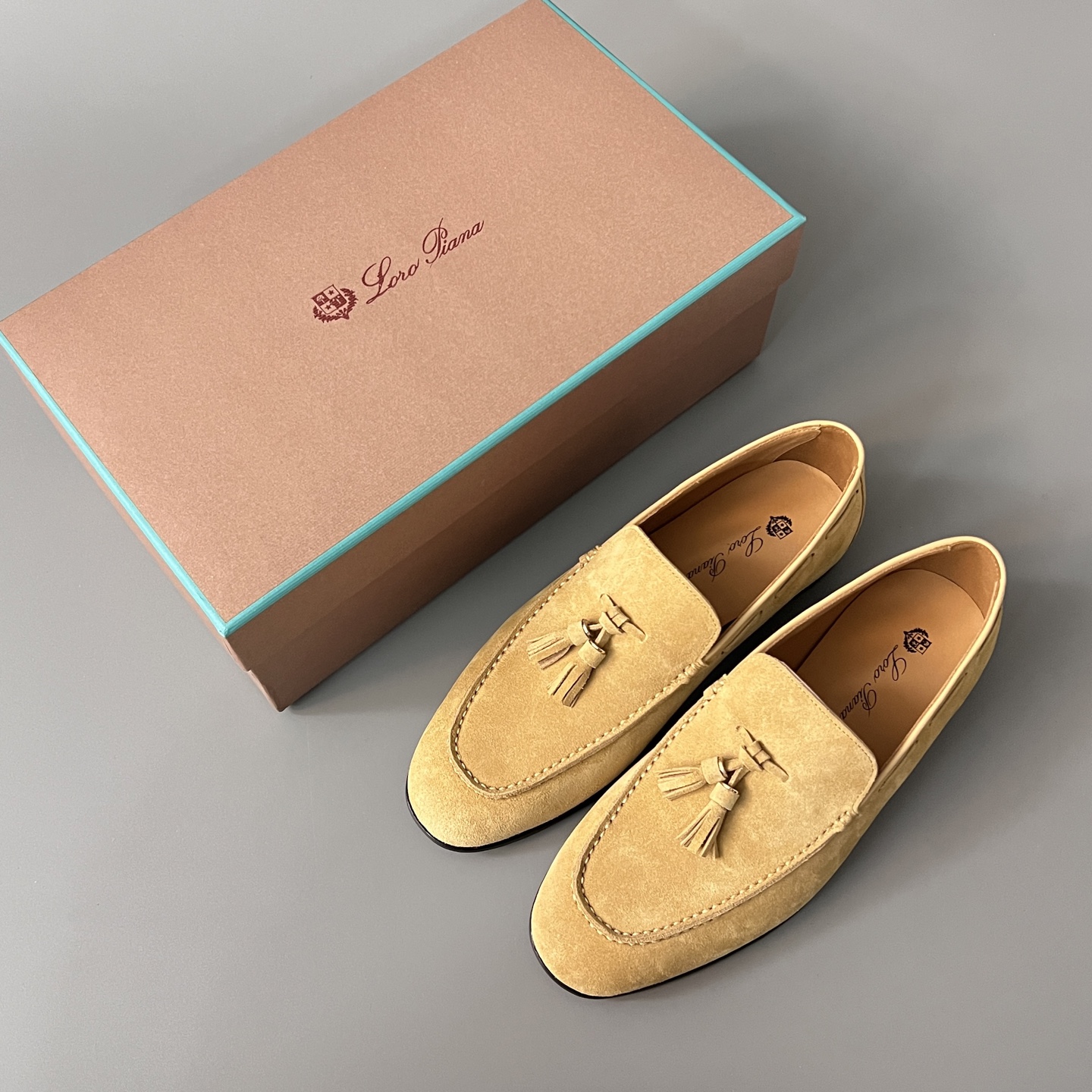 Loro Piana LP  Style Serge Walk Shoes | Italian Inspired Suede Loafers for Men  