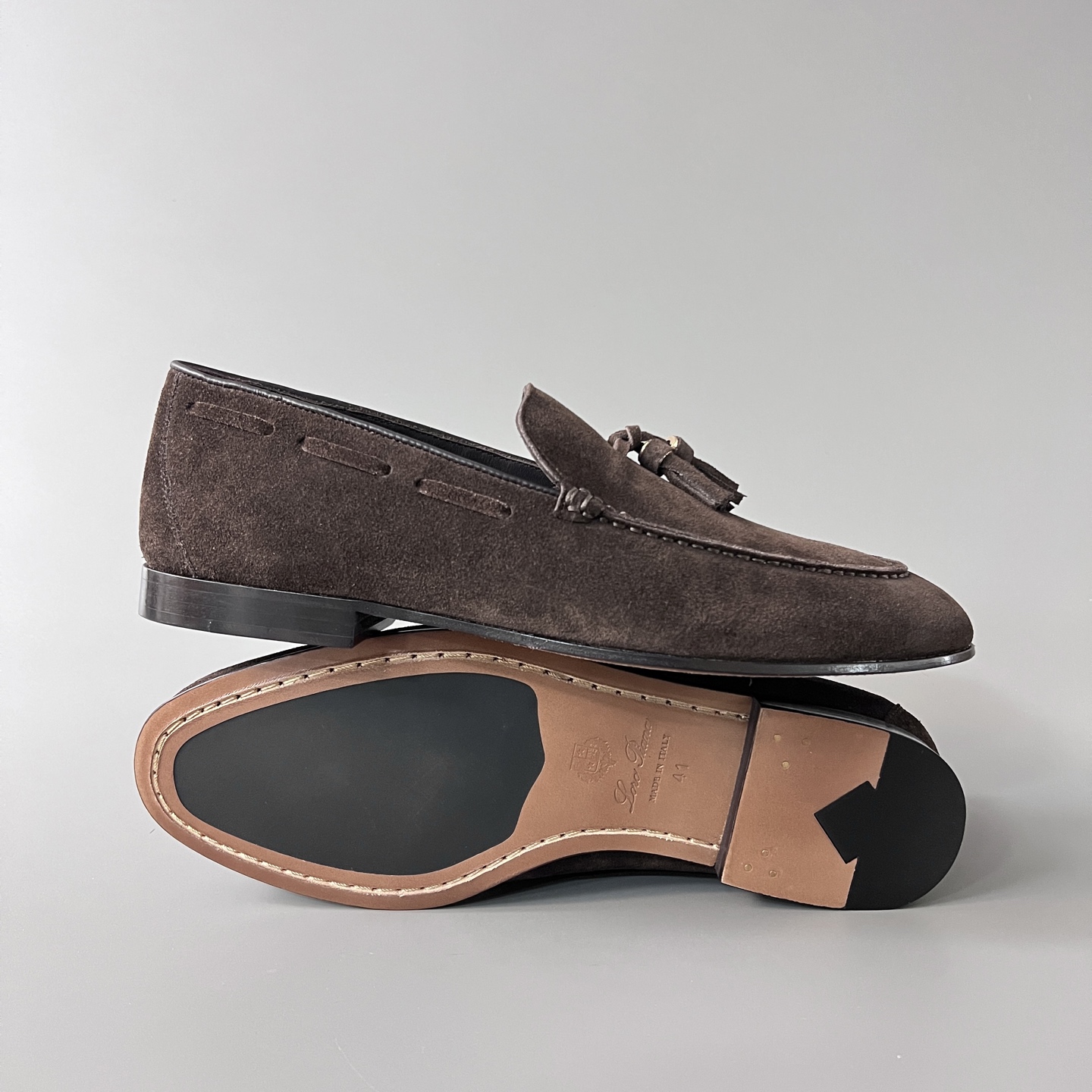 L*P Style Serge Walk Shoes | Italian Inspired Suede Loafers for Men