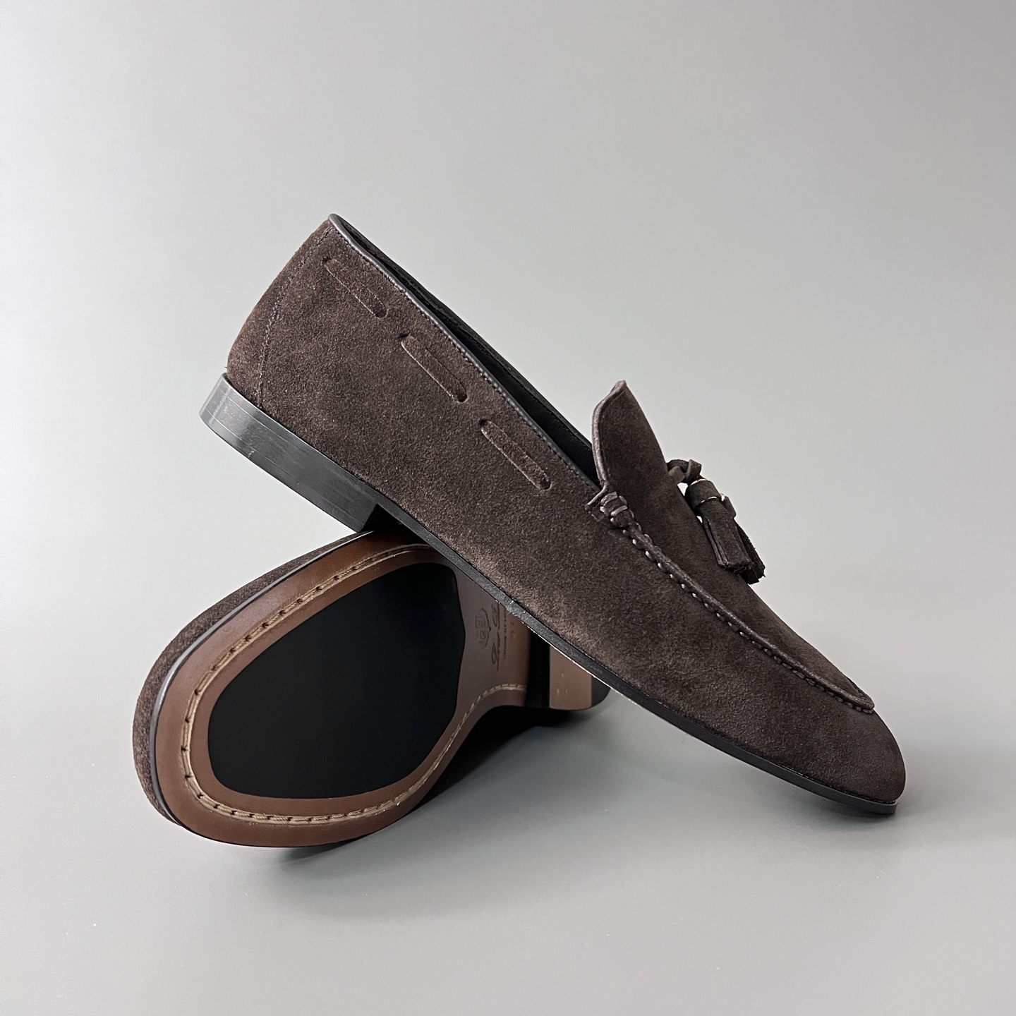 L*P Style Serge Walk Shoes | Italian Inspired Suede Loafers for Men