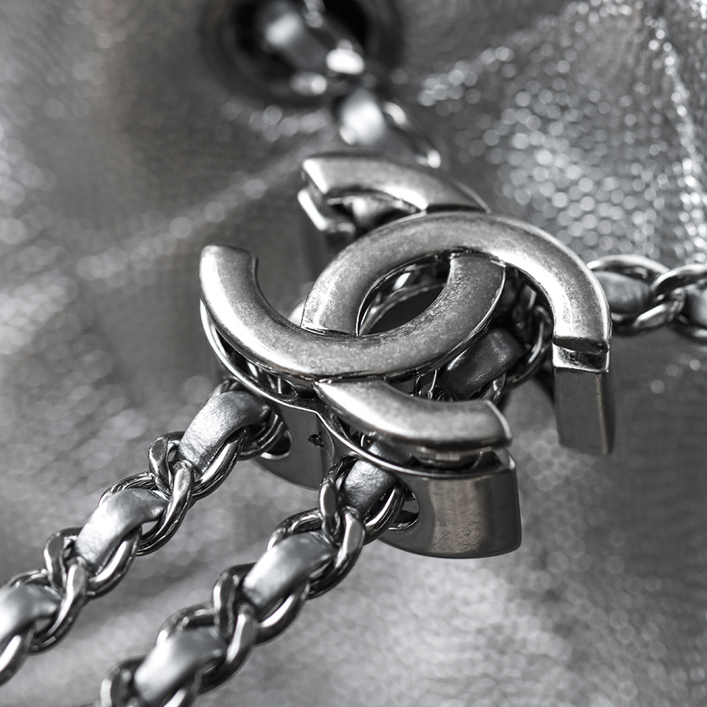 CHA 25bag 26C mini  High-End Replica Luxury Reps 嬉皮包单肩包  银色A5 AS5631-B22716-U5341