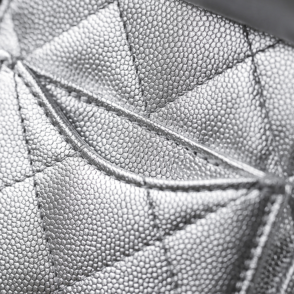 CHA 25bag 26C mini  High-End Replica Luxury Reps 嬉皮包单肩包  银色A5 AS5631-B22716-U5341