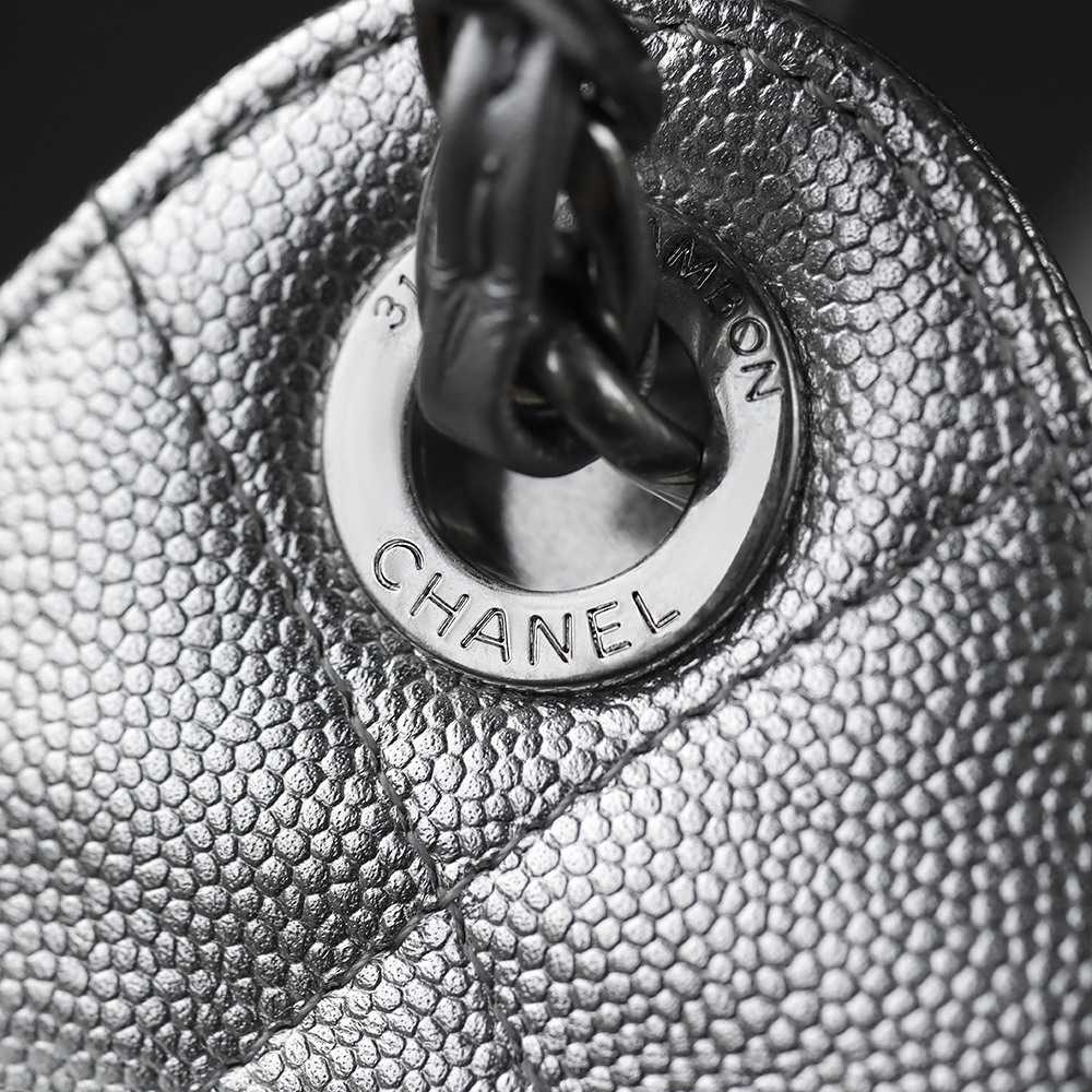 CHA 25bag 26C mini  High-End Replica Luxury Reps 嬉皮包单肩包  银色A5 AS5631-B22716-U5341