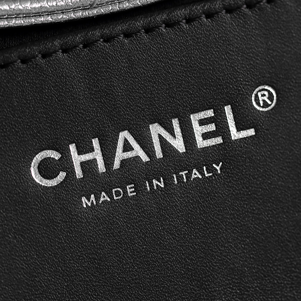 CHA 25bag 26C mini  High-End Replica Luxury Reps 嬉皮包单肩包  银色A5 AS5631-B22716-U5341