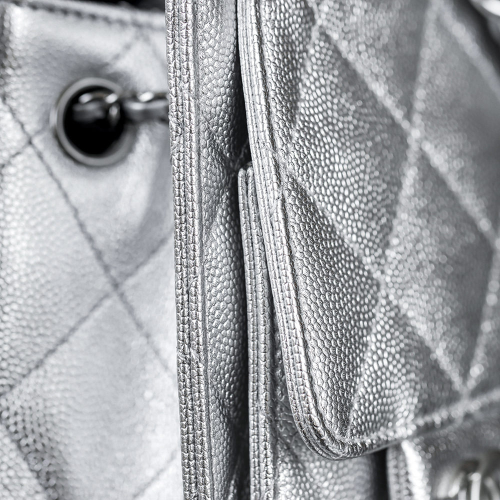 CHA 25bag 26C mini  High-End Replica Luxury Reps 嬉皮包单肩包  银色A5 AS5631-B22716-U5341