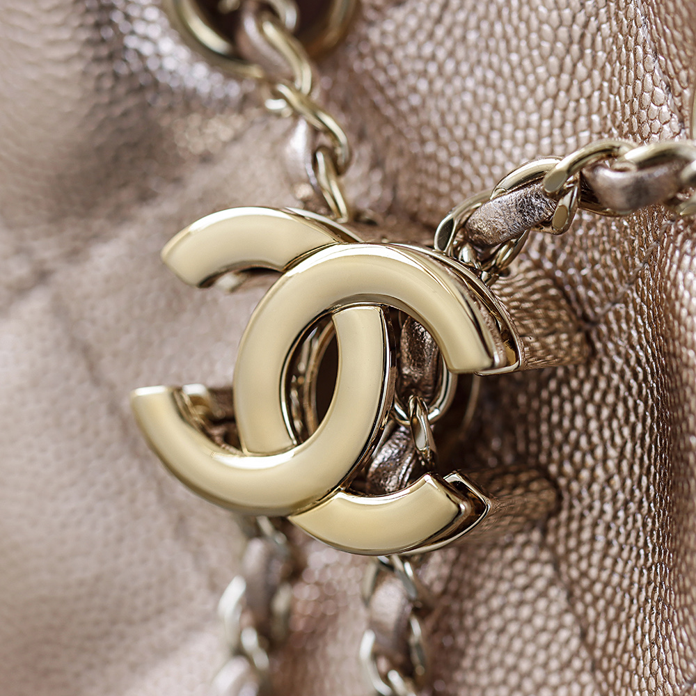 CHA 25bag 26C mini  High-End Replica Luxury Reps 嬉皮包单肩包  玫瑰金 AS5631-B22911-U5345