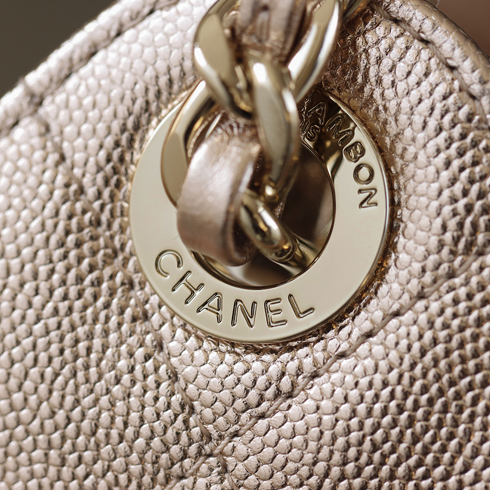 CHA 25bag 26C mini  High-End Replica Luxury Reps 嬉皮包单肩包  玫瑰金 AS5631-B22911-U5345