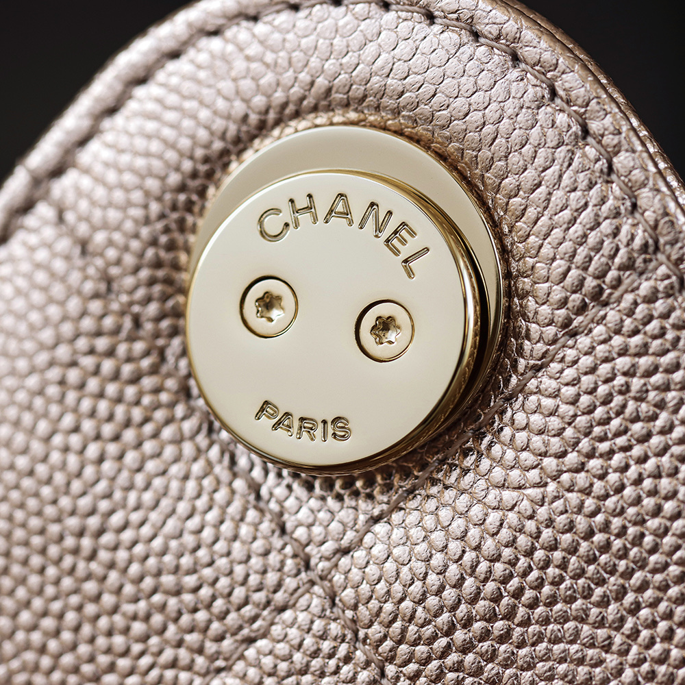 CHA 25bag 26C mini  High-End Replica Luxury Reps 嬉皮包单肩包  玫瑰金 AS5631-B22911-U5345