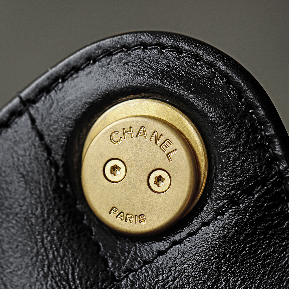 CHA 25bag 26C mini  High-End Replica Luxury Reps 嬉皮包单肩包 黑色 A5 AS5631-B21741-94305